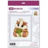 Riolis Siuvinėjimo kryželiu rinkinys "Mielas Hamsteris" 13x16 SR2185