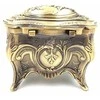 Deco Gifts Auksinė metalinė dėžutė - 2139M