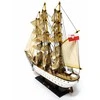 Deco Gifts Kolekcinis medinis burlaivio Dar Pomorza modelis 50 cm – jūrinė dovana