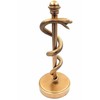 Deco Gifts Eskulapo lazda - medicinos meno simbolis. MC-9634G H 30cm