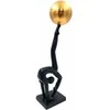 Mirtop Jogos ir gimnastikos metalinė statulėlė, juoda–auksinė, 41 cm