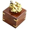 Deco Gifts Mažas žalvarinis sekstantas dėžutėje - NC1506