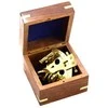 Deco Gifts Mažas žalvarinis sekstantas dėžutėje - NC1506