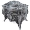 Deco Gifts Elegantiška metalinė papuošalų dėžutė – vintažinė, dovanai