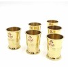 Deco Gifts Metalinės stiklinės degtinei - 6 stiklinių rinkinys - RCW