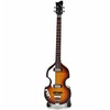 Indominiguitars Mini bosinė gitara – Paul McCartney, The Beatles stilius, kolekcinė, mahagonas