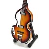 Indominiguitars Mini bosinė gitara – Paul McCartney, The Beatles stilius, kolekcinė, mahagonas