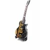 Indominiguitars Mini gitara 15 cm – rankų darbo mahagonis, James Hetfield stilius