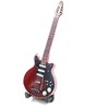 Indominiguitars Mini gitara 15 cm Brian May stiliaus – rankų darbo iš mahagono, kolekcinė