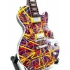 Indominiguitars Mini gitara Greta Van Fleet – Jake Kiszka, rankų darbo, medinė, su stovu