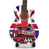 Indominiguitars Kolekcinė mini gitara The Beatles Abbey Road – rankų darbo mahagonas