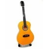 Indominiguitars Rankų darbo mini klasikinė gitara iš mahagono, 25 cm, su stovu