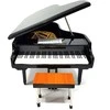 Indominiguitars Miniatiūrinis pianinas 1:10, rankų darbo balza – kolekcinė dovana