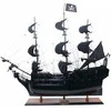 Mirtop Juodoji Perla – rankų darbo medinis laivo modelis Karibų piratų gerbėjams