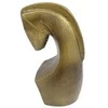 Deco Gifts Žirgo statulėlė "Dante" – elegantiška, žalvario spalvos, aliuminis
