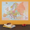 Craenen Bvba Europos politinis sieninis žemėlapis 100x139 cm, laminuotas, su vėliavomis