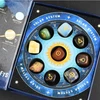 Dėlionė Hobilt Saulės sistemos planetų brangakmenių rinkinys vaikams, 15 cm