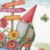 Dimensions Simplicity Creative Corp Kryželiu siuvinėjimo rinkinys "Garden Gnome" 25x25 cm D70-35441