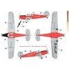 Dora Wings Percival Proctor Mk.III civilinis 1/48 – plastikinis lėktuvo modelis