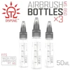 DSPIAE plastikiniai buteliukai dažų maišymui, 50 ml, MS-B50