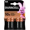 Duracell AA šarminės baterijos 1,5V, 4 vnt. rinkinys