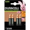 Duracell AAA 900mAh įkraunamos NiMH baterijos, 4 vnt.