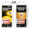 Duracell Activair 13 klausos aparatų baterijos, 60 vnt. (PR70)
