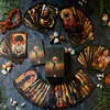 Dusserre Cartomancie Amber Moon Tarot kortos su instrukcijų knygele (78 kortos)