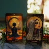Dusserre Cartomancie Amber Moon Tarot kortos su instrukcijų knygele (78 kortos)