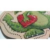 Embroidery Craft Magiškas siuvinėjimo rinkinys Fėja violetine suknele