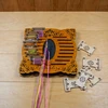 Embroidery Craft Siuvinėjimo ričių organizatorius 18 vietų – faneros laikiklis 3 mm