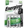 Energizer Extreme AA įkraunamos baterijos 2300 mAh, 4 vnt.