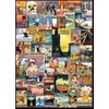 Eurographics 1000 dalių dėlionė „Kelionė aplink pasaulį“ – vintažiniai plakatai 49×67 cm