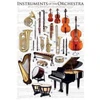 Eurographics Edukacinė dėlionė „Orkestro instrumentai“ – 1000 detalių, 67×49 cm