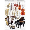 Eurographics Edukacinė dėlionė „Orkestro instrumentai“ – 1000 detalių, 67×49 cm
