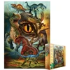 Eurographics Mėsaėdžių dinozaurų dėlionė vaikams 100 detalių 33x50 cm 5+