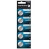EverActive CR2025 3V ličio monetinės baterijos, 5 vnt. rinkinys
