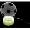 Evermore Enterprise Zhejiang Futbolo naktinė lempa – 3 spalvos, USB/AAA, puiki dovana vaikams