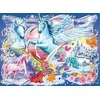 Fėjų žemė - 100vnt. Glitter Puzzle - RAVENSBURGER dėlionė