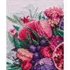 Riolis Kryželiu siuvinėjimo rinkinys „Vaisinė puokštė“ 25x25 cm SR2230