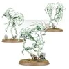 Games Workshop Nighthaunt Spirit Hosts – Warhammer AoS rinkinys (3 miniatiūros, 50 mm bazės)
