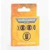 Games Workshop Warhammer 40,000 Imperial Fists kauliukai, 16 vnt., perlamutriniai geltoni 16 mm