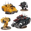 Games Workshop Warhammer 40,000 Imperial Fists tankų ir drednoutų rinkinys