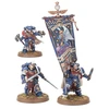 Games Workshop Warhammer 40,000 Ultramarines Victrix Garbės Sargyba (3 miniatiūros)