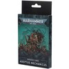 Games Workshop Warhammer 40K Adeptus Mechanicus duomenų kortos (35 vnt., EN)