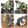 Games Workshop Warhammer 40k Orkų greito puolimo rinkinys: Deffkoptos ir Buggy