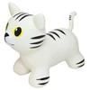 Gerard Toys Vaikiškas šokliukas Balta katytė 58 cm – lavina pusiausvyrą, su pompa
