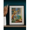 Riolis Kryželiu siuvinėjimo rinkinys "Ginger Observer" 21x30 SR2218