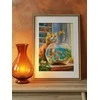 Riolis Kryželiu siuvinėjimo rinkinys "Ginger Observer" 21x30 SR2218