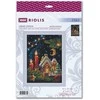 Riolis Kryželio siuvinėjimo rinkinys "Imbierinių namelių pasaka" 15x21 SR2165